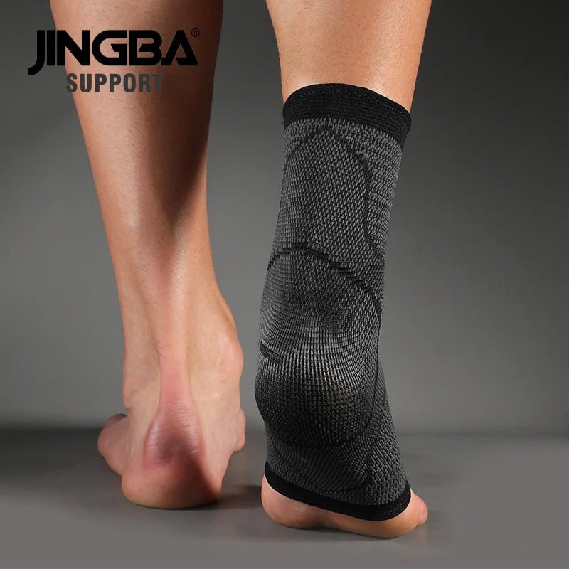 JINGBA Ankle Support Knitted Compression Ankle Sleeve Sports Injury Protection - Allen - Fitness