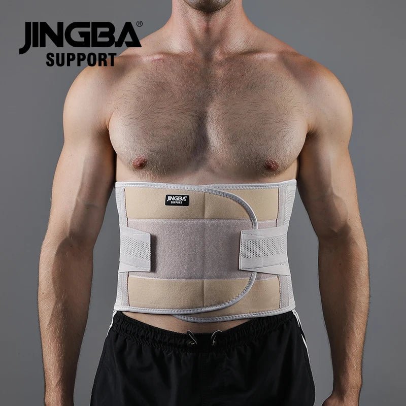 JINGBA Body Fitness Belly Slimming Belt Waist Wrap Lumbar Belt for back Support - Allen - Fitness