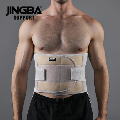 JINGBA Body Fitness Belly Slimming Belt Waist Wrap Lumbar Belt for back Support - Allen - Fitness