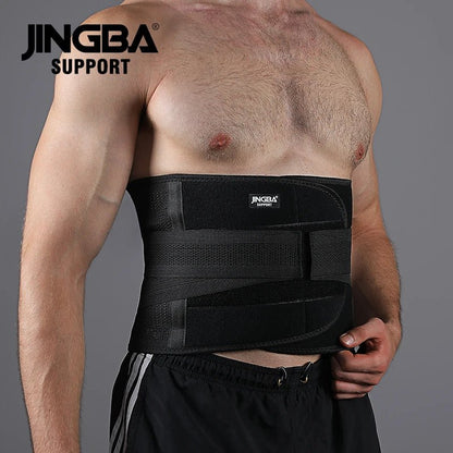 JINGBA Body Fitness Belly Slimming Belt Waist Wrap Lumbar Belt for back Support - Allen - Fitness