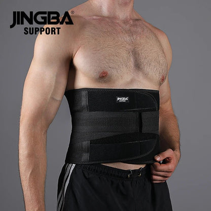 JINGBA Body Fitness Belly Slimming Belt Waist Wrap Lumbar Belt for back Support - Allen - Fitness