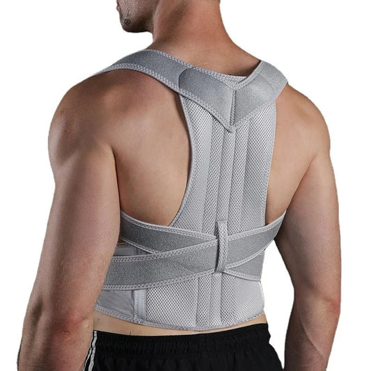 JINGBA Corrector Back Brace for Men and Women Straightener for Spine Support - Allen - Fitness