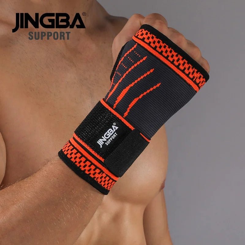 JINGBA Elastic Sleeve Nylon Bandage Support Hand Wraps For Weightlifting - Allen - Fitness