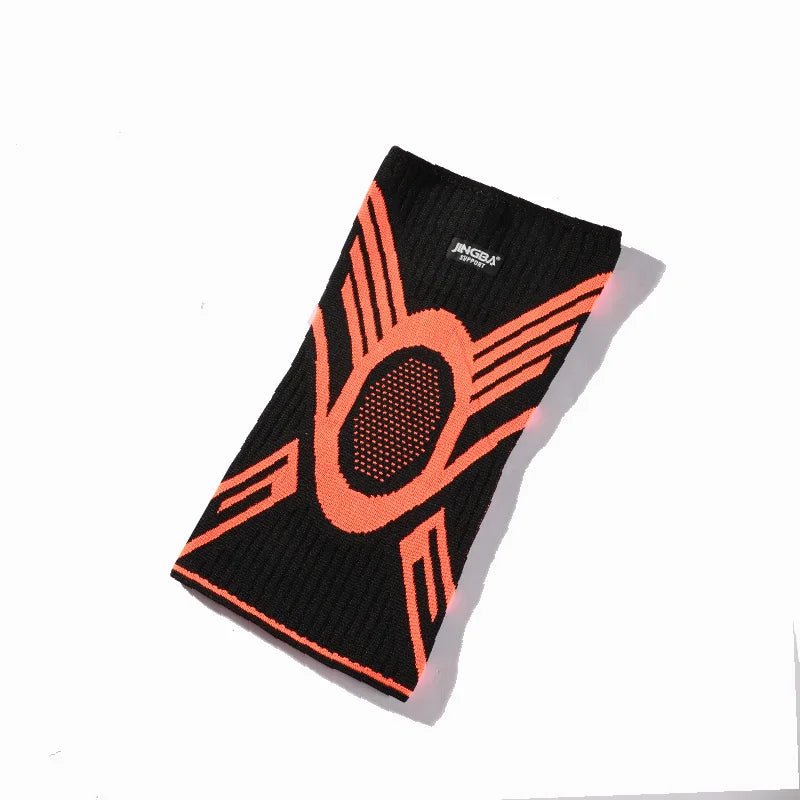 JINGBA Unisex Knee Support Compression Sleeve with Silicone for Running - Allen - Fitness