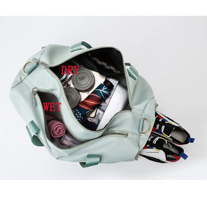 Large Capacity Fashion Hand Bag for Travel - Waterproof Duffel with Stylish Design - Allen - Fitness