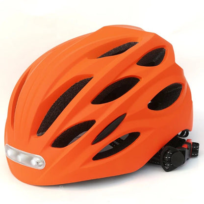 Lightweight Cycling Helmet With LED Lights, USB Rechargeable, Adjustable Fit & Ventilation - Allen - Fitness