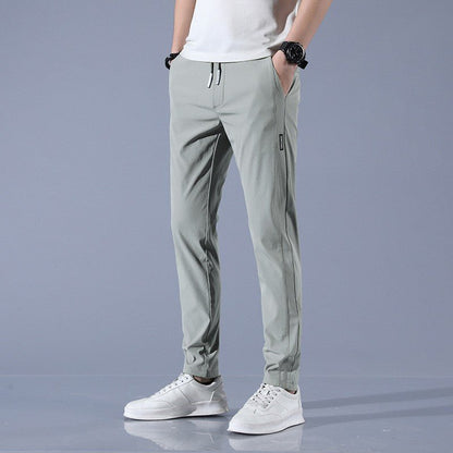 Lightweight Summer Trousers for Men - Plus Size Straight Pants in Multiple Colors - Allen - Fitness