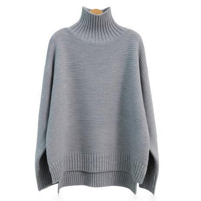 Luxurious Women’s Cashmere Turtleneck Knitted Sweater – Soft, Breathable, Versatile Pullover - Allen - Fitness