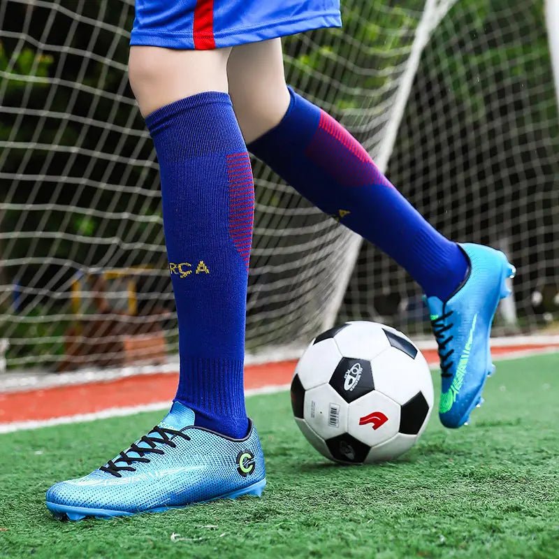 Men Cleats Sports Football Boots and Kids Soccer Shoes - Allen - Fitness