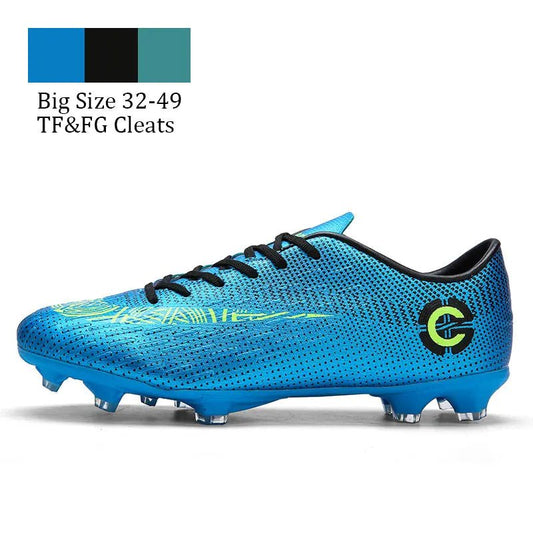 Men Cleats Sports Football Boots and Kids Soccer Shoes - Allen - Fitness