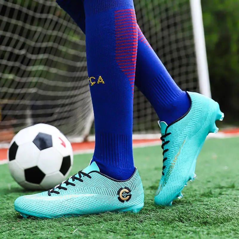 Men Cleats Sports Football Boots and Kids Soccer Shoes - Allen - Fitness