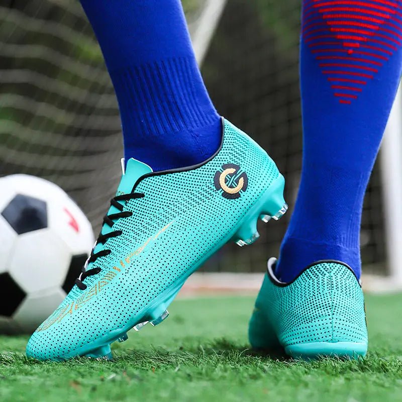Men Cleats Sports Football Boots and Kids Soccer Shoes - Allen - Fitness