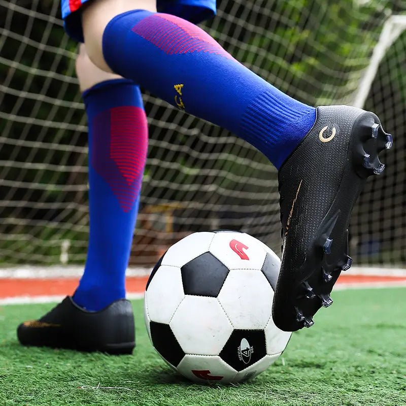 Men Cleats Sports Football Boots and Kids Soccer Shoes - Allen - Fitness