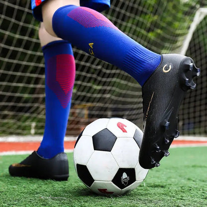 Men Cleats Sports Football Boots and Kids Soccer Shoes - Allen - Fitness