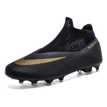 Men Sports Shoes High Quality Soccer Shoes FG Type Professional Training Football Shoes Soccer Boots for Men - Allen - Fitness