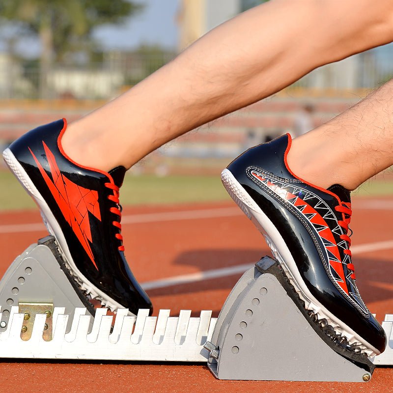 Men Track Field Shoes Women Spikes Sneakers Athlete Running Training Shoes Lightweight Match Spike Sport Shoes Zapatos Size 45 - Allen - Fitness