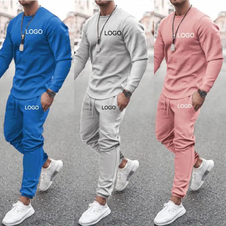 Men's Tracksuit Jogger Set - 2 Piece Set with Customization Options for Gym, Running & Leisure - Allen - Fitness