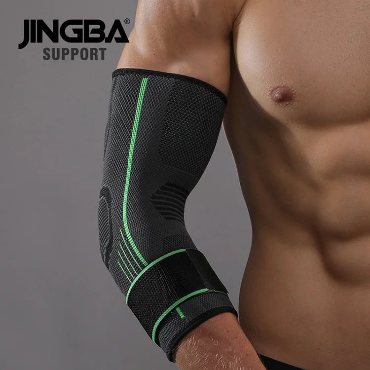 Nylon Compression Arm Sleeves for Elbow Protection - Ideal for Tennis and Basketball - Allen - Fitness