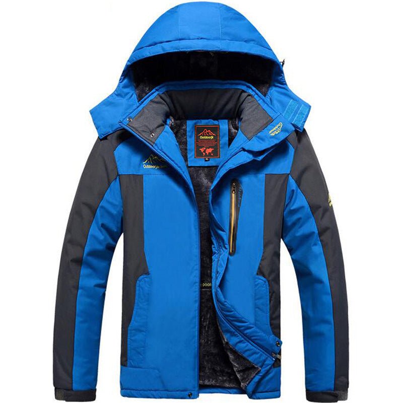 Plus Size Outdoor Winter Jacket For Men, Fleece Lined Padded, Waterproof & Warm Options Available.