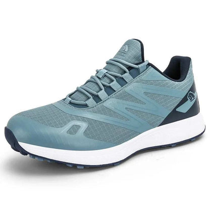 Premium Golf Shoes for Men - Stylish Leather Sneaker with Studs for Cricket and Sports - Allen - Fitness