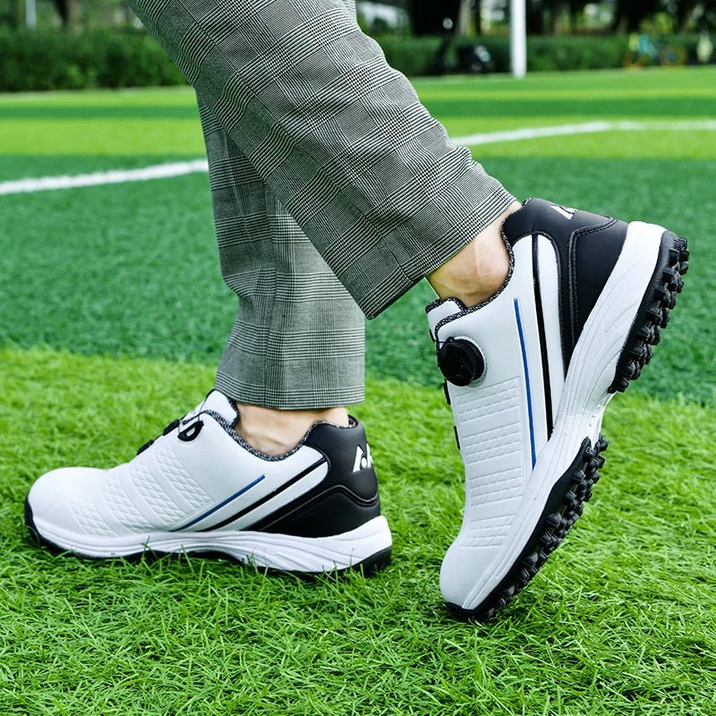 Professional Branded Men's Breathable Men's Outdoor Golf Shoes - Allen - Fitness