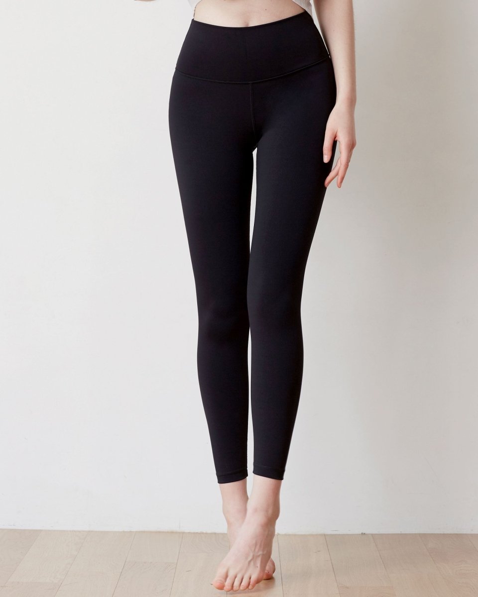 Quick Dry Athletic Leggings with 4 - Way Stretch - Essential Ventiflo™ 26" High Waist Leggings - Allen - Fitness