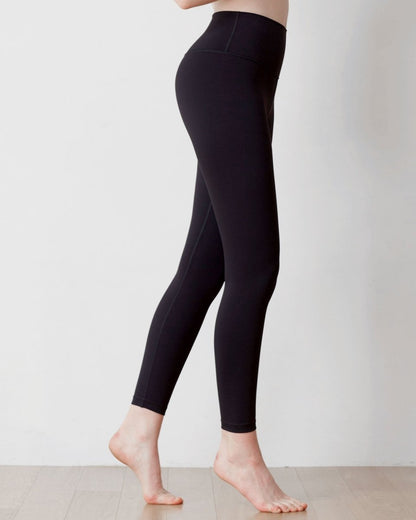 Quick Dry Athletic Leggings with 4 - Way Stretch - Essential Ventiflo™ 26" High Waist Leggings - Allen - Fitness
