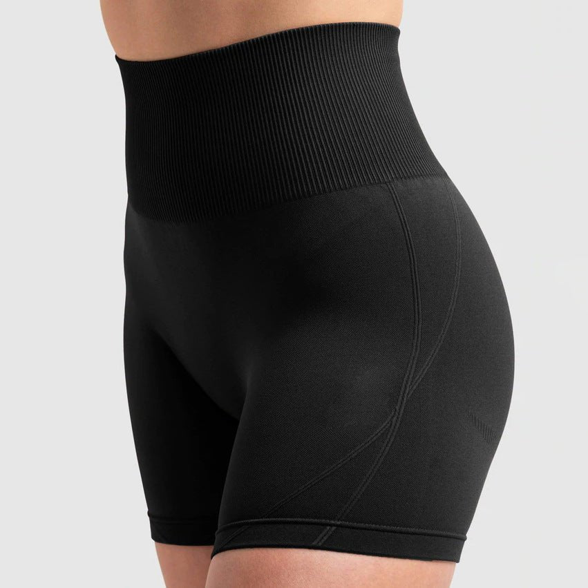 Seamless Sports Bra Set with Peach Hip Trousers – Super Stretch Long Sleeve Yoga Outfit S, M, L - Allen - Fitness