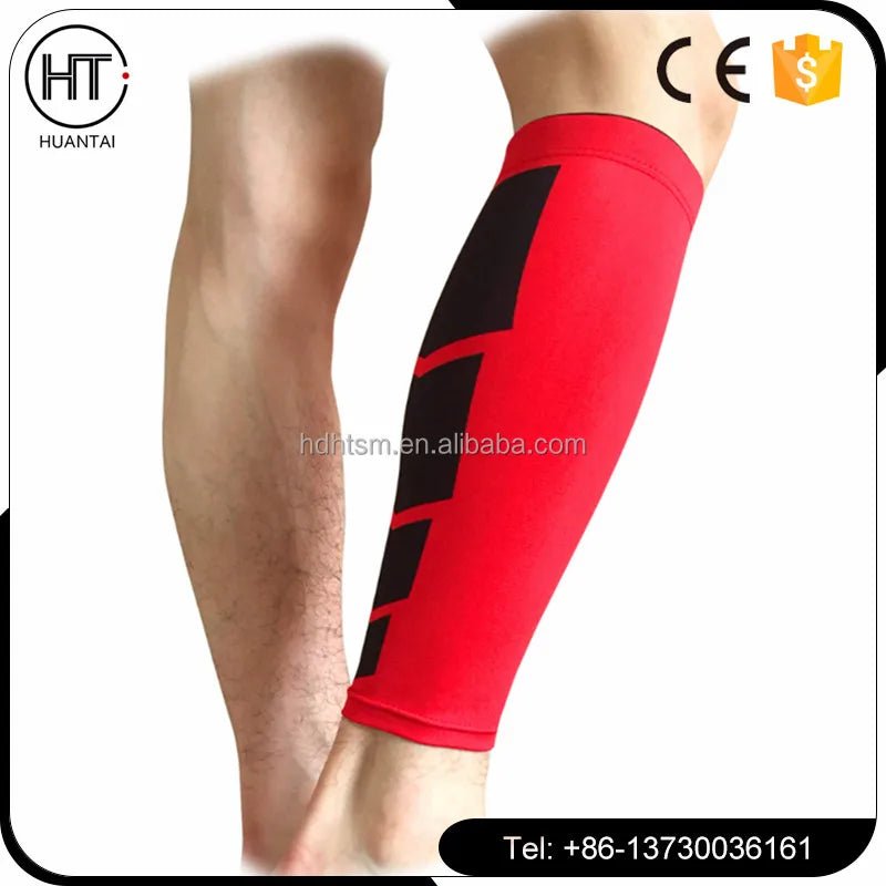 Sports Moderate Compression Support for Calf and Shin Leg Sleeve - Allen - Fitness