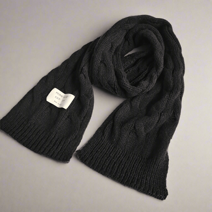 Sweet Labeling 8 - word Twist Apricot Small Scarf - Allen - Fitness