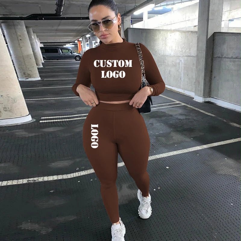 Two Piece Workout Set for Women - Long Sleeve Yoga Fitness Outfit for Comfortable Performance - Allen - Fitness