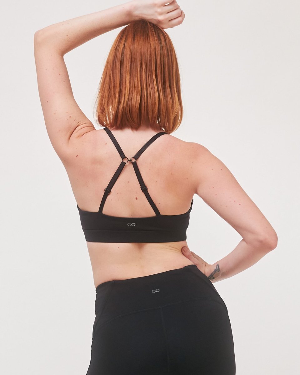 Uplift V Neck Sports Bralette - Allen - Fitness