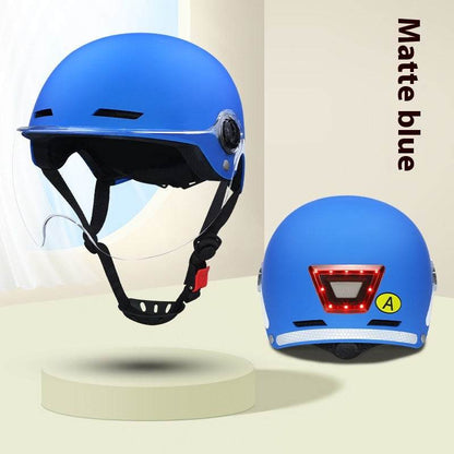 Voice Smart Bluetooth Accessible Phone Warning Light Helmet - Allen - Fitness