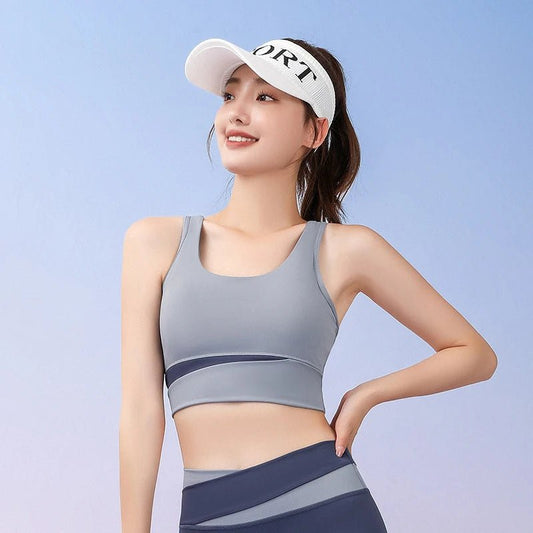 Women Gym High Waist Leggings and Bra Workout Clothes Seamless Fitness Yoga Set - Allen - Fitness