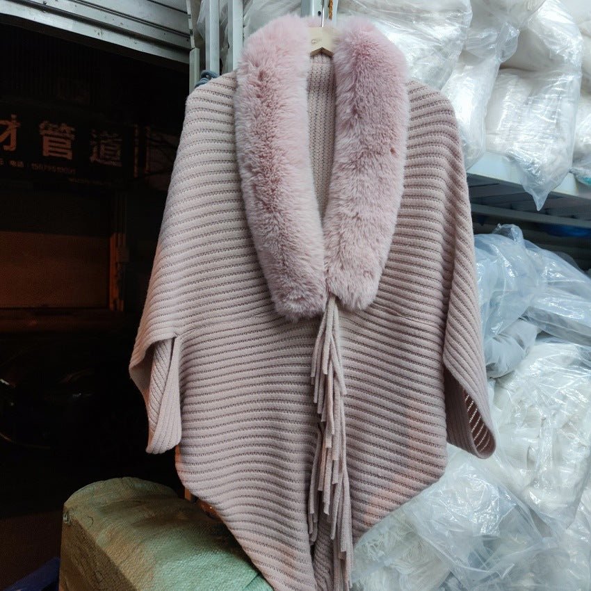 Women's Fashion Coat: Personalized Cashmere Knitted Cardigan with Monochrome Pattern, Warm & Stylish - Allen - Fitness