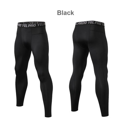 Yoga Leggings For Men - Quick Dry, Seamless Design, High Elasticity For Bike Riding And Gym - Allen - Fitness