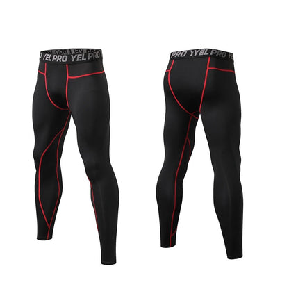 Yoga Leggings For Men - Quick Dry, Seamless Design, High Elasticity For Bike Riding And Gym - Allen - Fitness