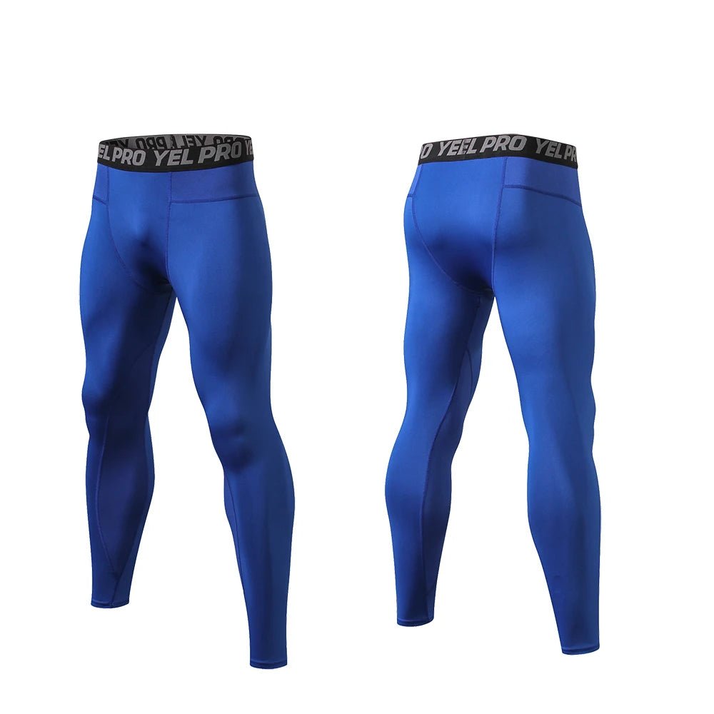 Yoga Leggings For Men - Quick Dry, Seamless Design, High Elasticity For Bike Riding And Gym - Allen - Fitness