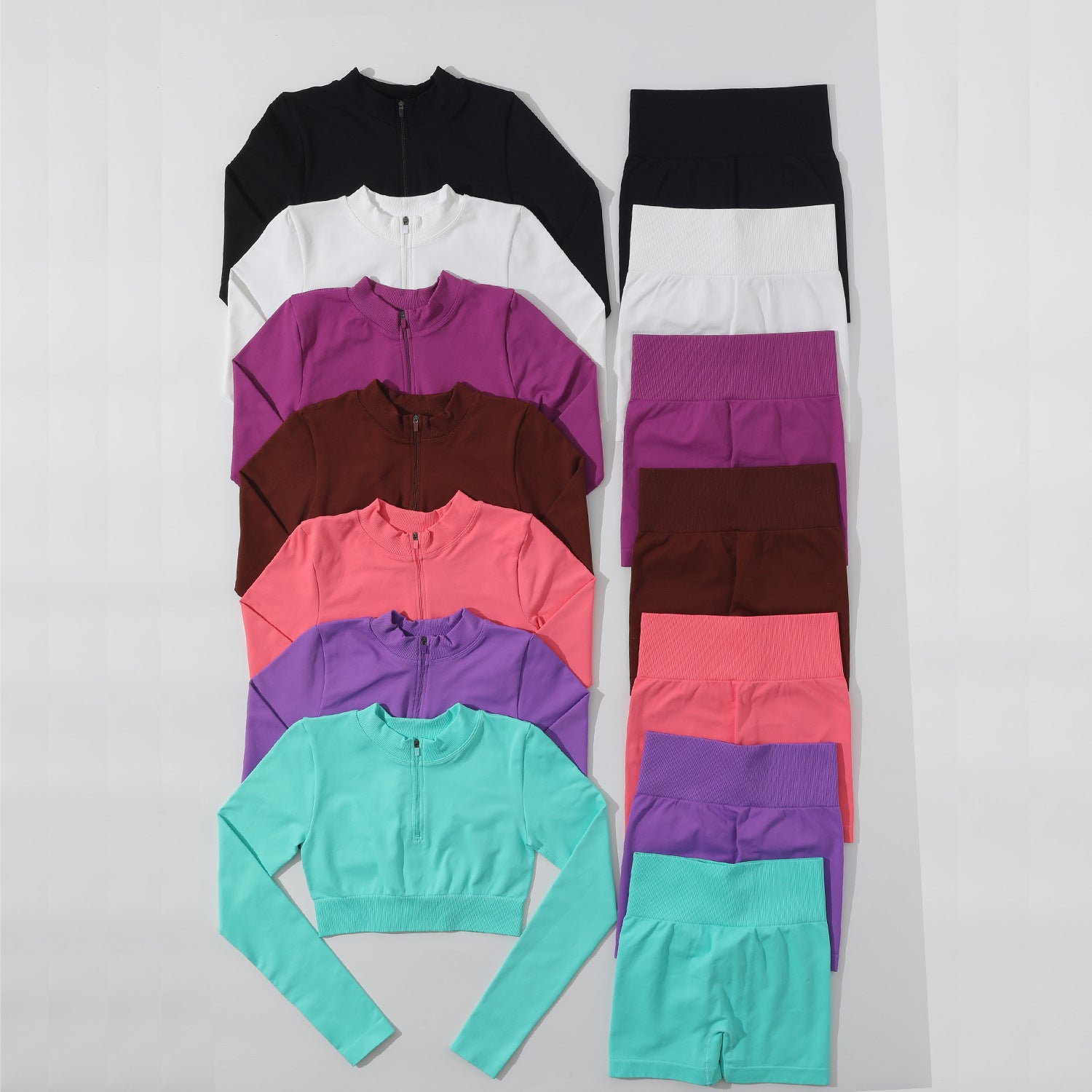 Jumpsuit for women's sports two piece yoga suit fitness yoga set crop top and leggings gym training workout sets for women