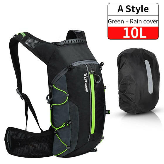 Waterproof Backpack 10L Cycling Water Bag Outdoor Sport Climbing Hiking Pouch Hydration Backpack - Allen-Fitness