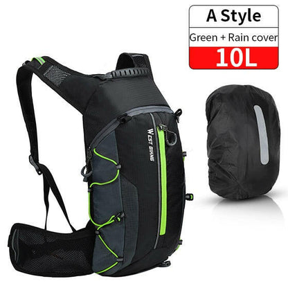 Waterproof Backpack 10L Cycling Water Bag Outdoor Sport Climbing Hiking Pouch Hydration Backpack - Allen-Fitness